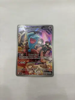 Pokemon TCG Team Rockets Wobbuffet ETB Black Star Promo Card 203 - Image 1