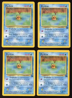 2000 WOTC POKEMON LEAGUE PSYDUCK #20 BLACK STAR PROMO LOT OF 19 CARDS UNPLAYED - Image 2