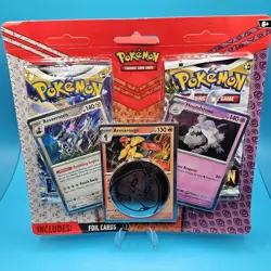 Lot of 2! Blister Pack - Silver Tempest & Lost Origin - 3 Promo Cards - Sealed! - Image 1
