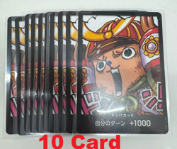 DON!! Card Shogun Chopper PROMO Saikyo Jump Japanese ONE PIECE 10 card set Japan - Image 1