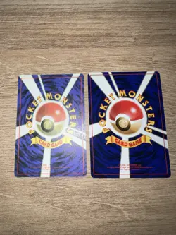 Pokemon Giovanni’s Magikarp Japanese Card + Vending Machine Sticker Card Japan - Image 3