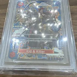 One Piece TCG Kid Killer SP EB01-003 BGS 10 Pristine Azure Seas Seven NR - Image 4