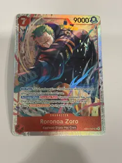 Roronoa Zoro EB04-007 SR - One Piece TCG Adventure on Kami's Island Foil English - Image 1