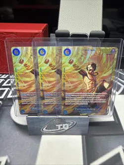 Portgas D. Ace (OP13-119) (SEC) [Carrying on His Will] One Piece TCG ENG X3 - Image 1