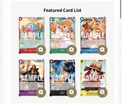 One Piece Tcg Store Tournament Pack 2026 Vol.2 - Image 2