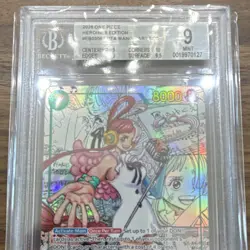 One Piece TCG Uta Manga Art SEC EB03-061 BGS 9 MINT Heroines Edition English - Image 3