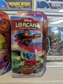 Disney Lorcana TCG - Starter Deck Ruby & Steel - Reign of Jafar - Mulan & Stitch - Image 1
