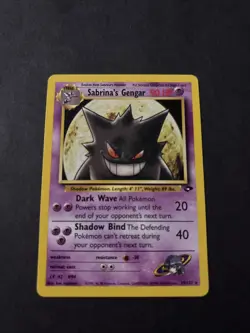 Pokemon TCG Sabrina's Gengar Gym Challenge 29/132 Non-Holo Rare Card - Image 1