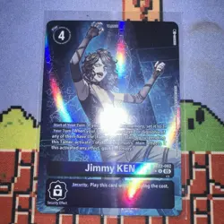 Digimon Card Game Jimmy Ken BT22-092 Alt Art 1 Star U Cyber Eden - Image 1