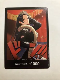 DON!! Card (Boa Hancock) One Piece Heroines Edition Foil - Image 1