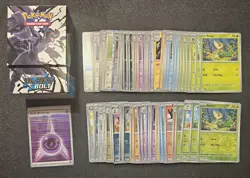 Pokemon Black Bolt Master Set Starter - 68 Card Lot- C, U, R, Reverse - No Dupes - Image 1