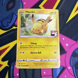 Pikachu - (Cosmos Holo) 065/202 League & Championship Cards Holo - Image 2