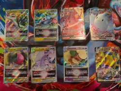 Pokemon Card Lot - V/Vstar/Vmax 10 card lot w free 15 holos - Image 1