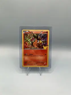 NM McDonalds 2017 - Tepig 13/25 - Holo 25th Anniversary Pokemon Card - Promo - Image 1