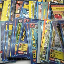 Lot of Digimon Card Game Cards w/ Foils, 220 Cards - Image 3