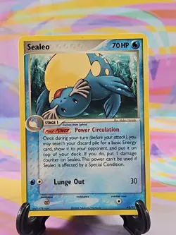 Pokemon TCG EX Legend Maker Card | Sealeo 43/92 Uncommon - Image 1