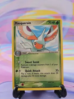 Pokemon TCG Holon Phantoms Card | Masquerain 47/110 Uncommon - Image 1