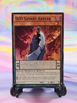 Yu-Gi-Oh TCG Card | D/D Savant Kepler MP16-EN167 First Edition - Image 1