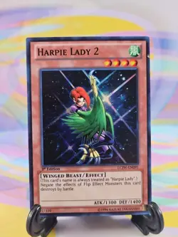 Yu-Gi-Oh TCG Card | Harpie Lady 2 LCJW-EN091 First Edition - Image 1