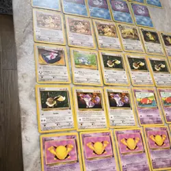 Pokemon TCG Team Rocket Wizards Ekans Koffing Drowzee Meowth Lot 100 Cards - Image 4