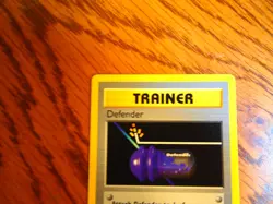 Pokemon 1999 1st Edition Shadowless Base Defender uncommon card - Image 2