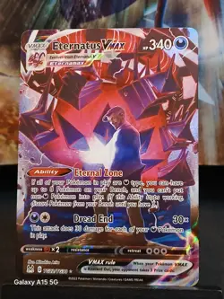 Eternatus VMAX TG22/TG30 Lost Origin Trainer Gallery Pokemon Card - Image 2