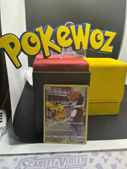 Pokemon Card - Pikachu Cosmic Eclipse 241/236 Secret Rare SM Sun & Moon Full Art - Image 1