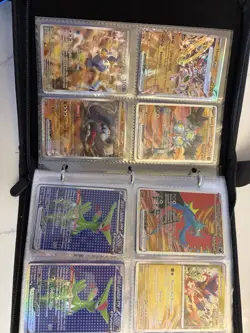 Pokemon Binder Holo EX Cards 2023 Pikachu Mew Blissey Toxtricity Incineroar - Image 4