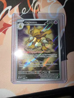Pokemon TCG Alakazam MEP EN: Mega Evolution Black Star Promo 009 Card - Image 1