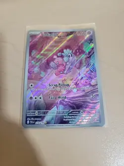 Pokemon TCG Paldea Evolved Illustration Rare Card Tinkatink 216/193 NM Condition - Image 1