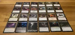 Black MTG Cards Lot Rare, Foil, And More Magic The Gathering Cards! - Image 1