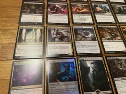 Black MTG Cards Lot Rare, Foil, And More Magic The Gathering Cards! - Image 3