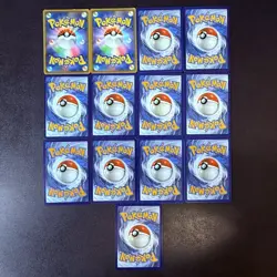Pokemon Eevee Lot (13 Cards) Mixed Sets Near Mint Collection - Image 2