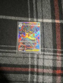 Mega Lucario EX 160/132 Full Art Secret Rare Pokemon Card NM - Image 1