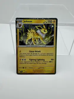 Pokemon TCG Jolteon EX Foil Tera English Card Lot 6 Cards PREN SVPN - Image 2