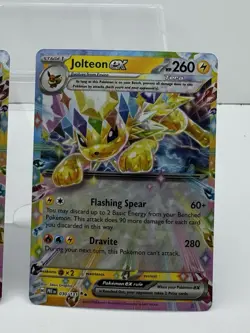 Pokemon TCG Jolteon EX Foil Tera English Card Lot 6 Cards PREN SVPN - Image 4