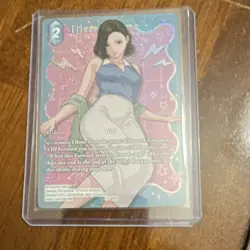 Final Fantasy TCG 1 Ellone full art foil & 1 foil 27-020R Holo Card - Image 1