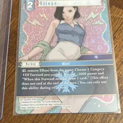 Final Fantasy TCG 1 Ellone full art foil & 1 foil 27-020R Holo Card - Image 3