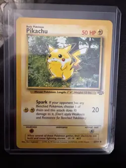 Pokemon Pikachu TCG Card 60/64 Jungle - Image 1