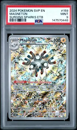 Magneton 159 Sv: Scarlet & Violet Promo Cards Holo PSA 9 - Image 1
