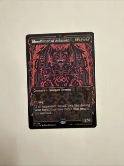 Bloodletter of Aclazotz Borderless NON-FOIL LCI #336 NM - MTG ENG - Image 1