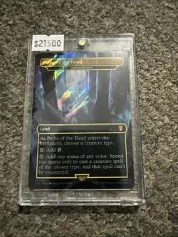 Paths of the Dead/ Cavern of Souls SURGE FOIL #392 LTC LOTR MTG - Image 1