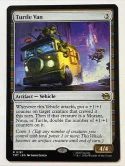 Turtle Van | 181 | Rare | Regular | TMNT | Store Promo Eligible - Image 1