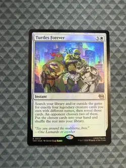 MTG Turtles Forever #0027 Foil Rare Teenage Mutant Ninja Turtles (TMT) - Image 1