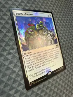 MTG Turtles Forever #0027 Foil Rare Teenage Mutant Ninja Turtles (TMT) - Image 2