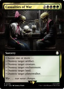 Casualties of War (Extended Art) 476 PIP Universes Beyond: Fallout (NM) - Image 1