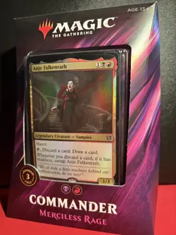 2019 Merciless Rage Commander Deck SEALED Commander Decks Magic MTG - Image 1