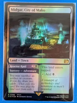 Midgar, City of Mako Magic Card FFVII Adventure Land - Image 1