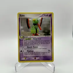 Pokemon Xatu EX Deoxys Rare Regular 29/107 70 HP Stage 1 Card English LP - Image 1
