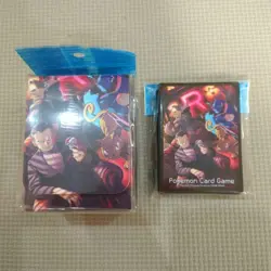 Pokemon Card Game Giovanni's Directive Deck Case Sleeve Set Team Rocket - Image 1